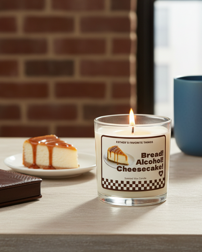 ESTHER'S FAVORITE THINGS CHEESECAKE CANDLE