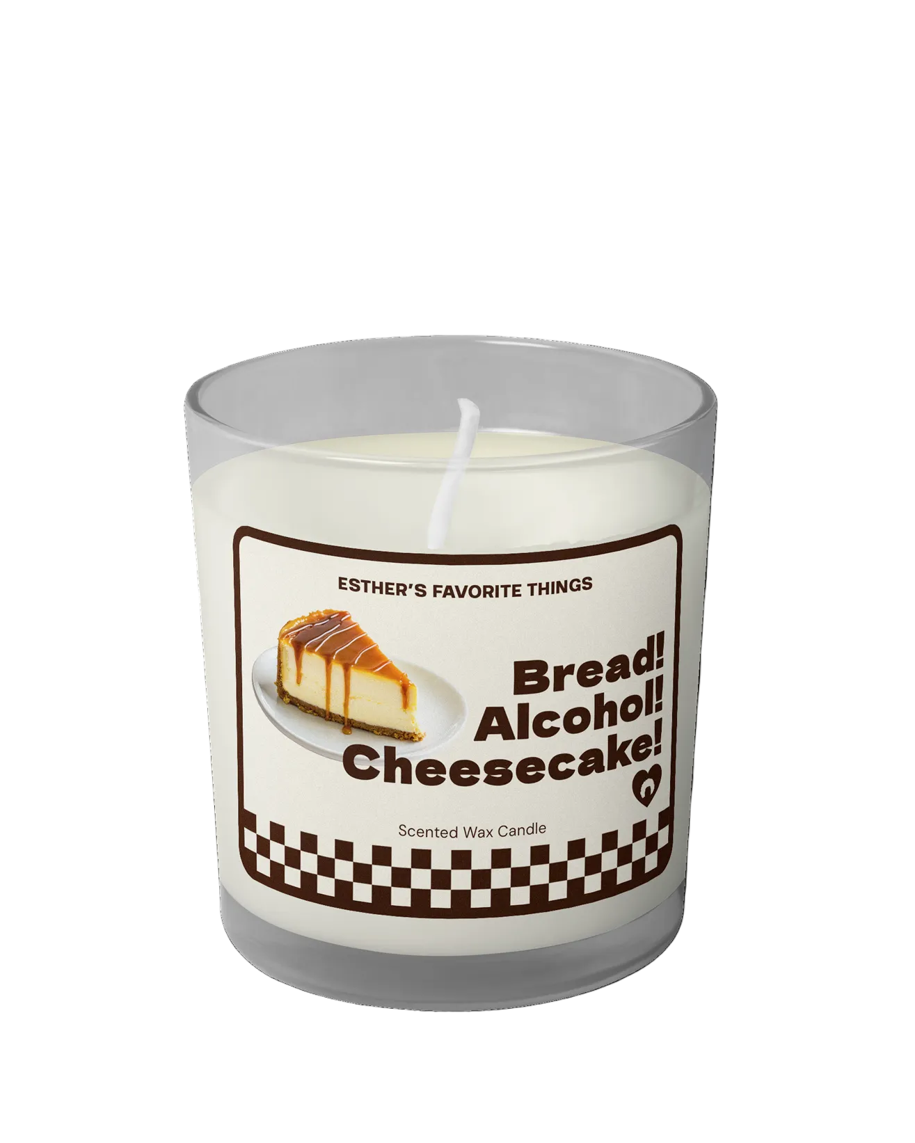 ESTHER'S FAVORITE THINGS CHEESECAKE CANDLE