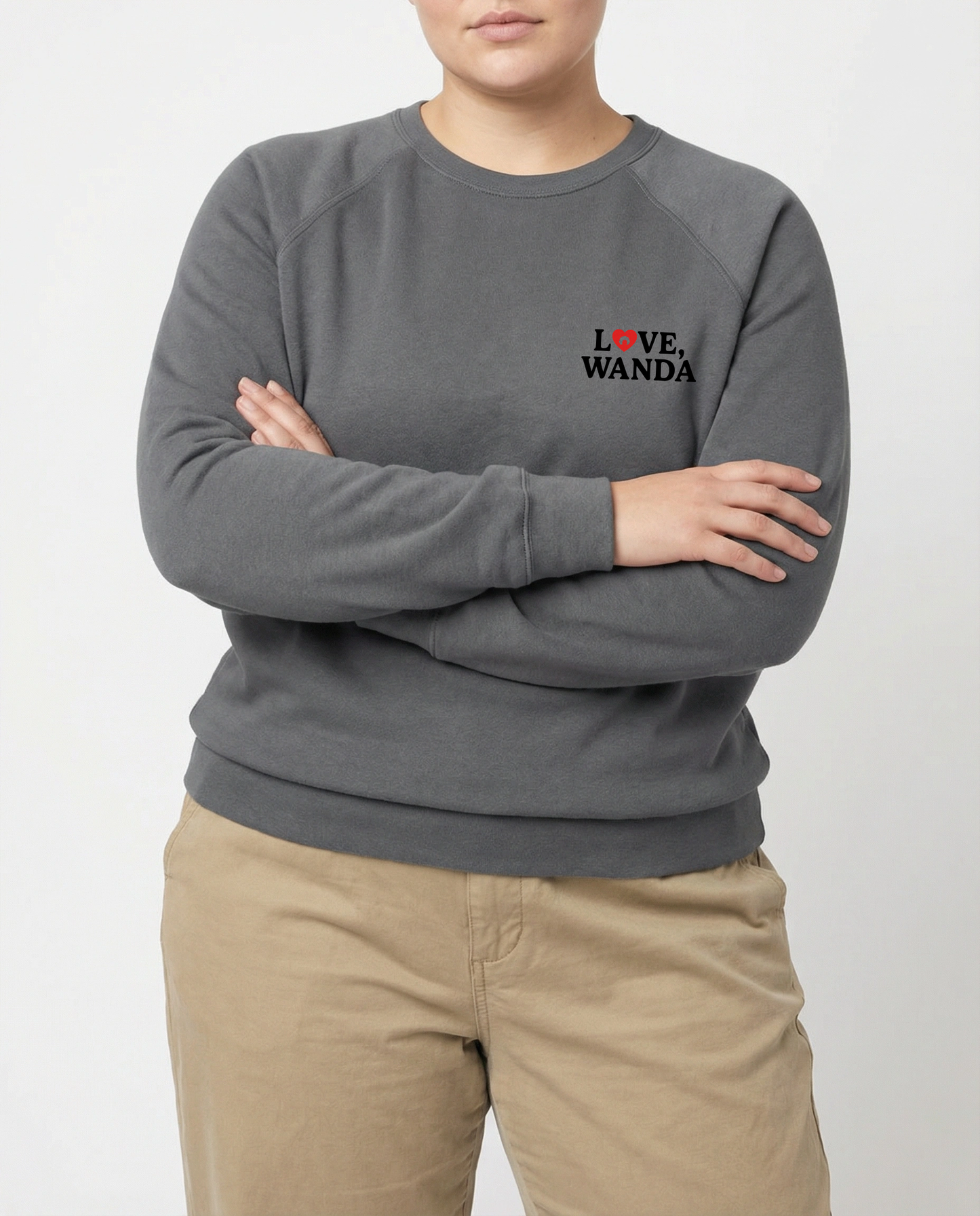 LOVE WANDA CREWNECK SWEATSHIRT