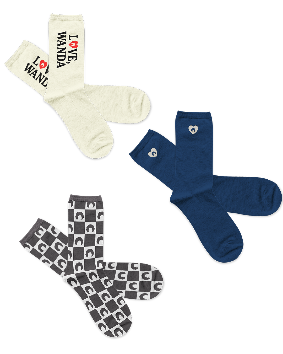 LOVE WANDA SOCK GIFT SET